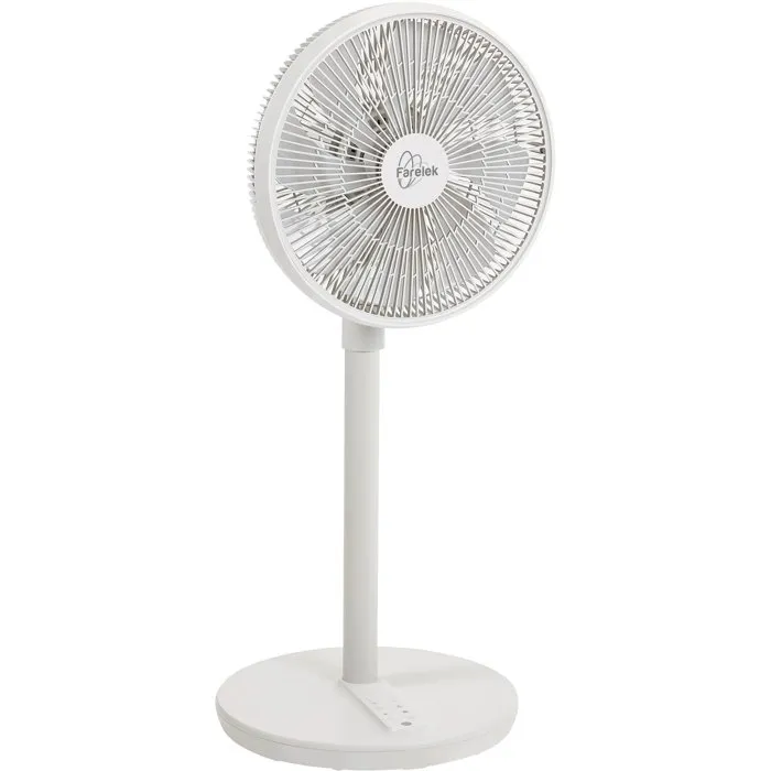 Farelek Ventilador de Pedestal Silencioso Voranza, 36 cm de Diámetro - FAR3431541121126