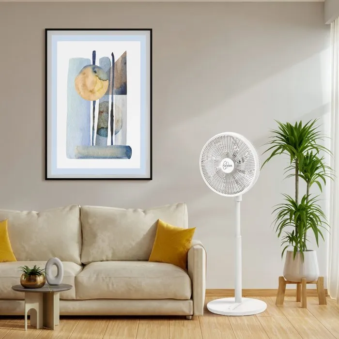 Farelek Ventilador de Pedestal Silencioso Voranza, 36 cm de Diámetro - FAR3431541121126