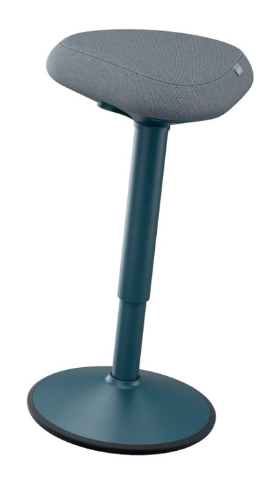 LEITZ Taburete Active Ergo con Asiento Confort Alto Gris Oscuro