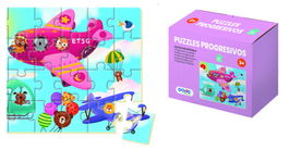 Dohe Puzzle 65006 de 24 Piezas para Niños a Partir de 3 Años, Aprendizaje y Estimulación