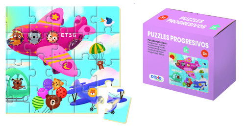 Dohe Puzzle 65006 de 24 Piezas para Niños a Partir de 3 Años, Aprendizaje y Estimulación Dohe Puzzle 65006 de 24 Piezas para Niños a Partir de 3 Años, Aprendizaje y Estimulación