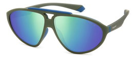 Polaroid PLD-2151-S-DLDG25Z Gafas de sol Verde y Gris