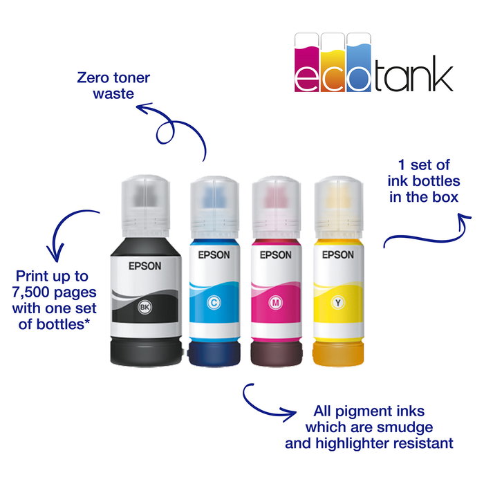 Epson ET-16655 Multifunción Inkjet A3 25ppm Impresión Doble Cara USB LAN Wi-Fi Negra Epson ET-16655 Multifunción Inkjet A3 25ppm Impresión Doble Cara USB LAN Wi-Fi Negra