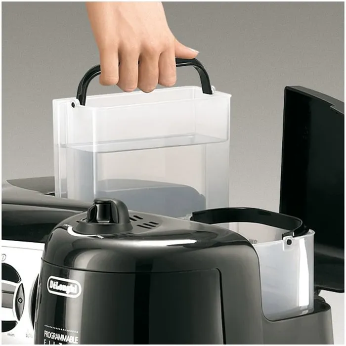 Delonghi Cafetera Espresso BCO 264.1 - Máquina de Café Negro