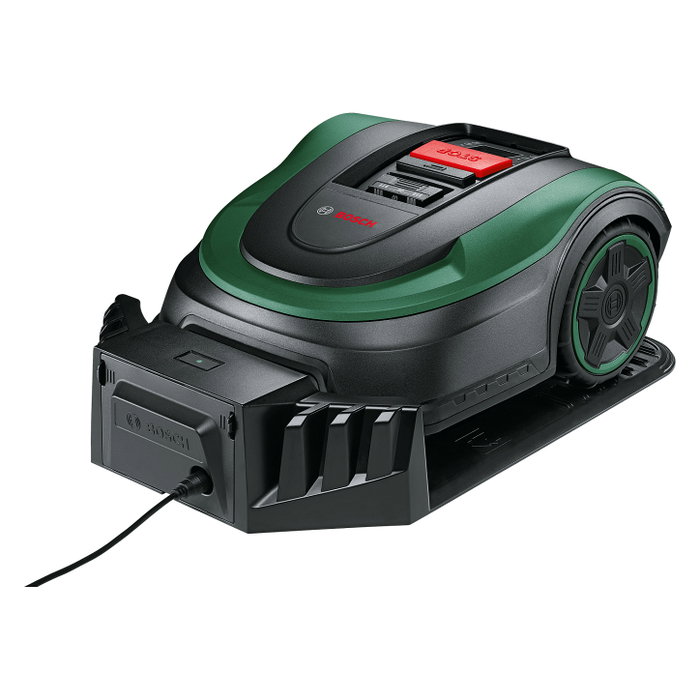 Bosch Indego S+ 500 Robot Cortacésped Mähroboter para 500 m2, Ancho de Corte 19 cm, Batería de Litio Bosch Indego S+ 500 Robot Cortacésped Mähroboter para 500 m2, Ancho de Corte 19 cm, Batería de Litio