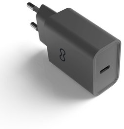 Cargador Groovy De Pared Usb-C Alto Rendimiento 20W Negro