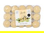 Acorde Set 30 Velas Tea Light Vainilla 3H 19 x 11.2 x 2.7 cm Cera (Set de 24)