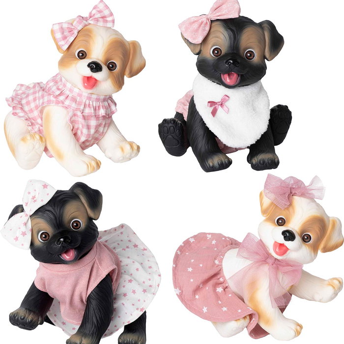 Bebe Perrito 23Cm 2600 Rosa Toys Bebe Perrito 23Cm 2600 Rosa Toys