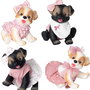 Bebe Perrito 23Cm 2600 Rosa Toys
