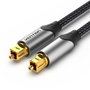 Vention Cable de Audio de Fibra Óptica BAVHG 1.5m Gris