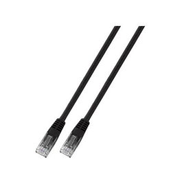 EFB Elektronik Cable de red Cat6 U/UTP, 5m, Negro