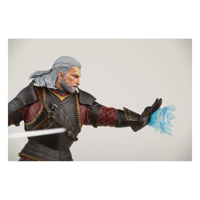 Witcher 3 Wild Hunt Estatua PVC Geralt Toussaint Tourney Armor 20 cm
