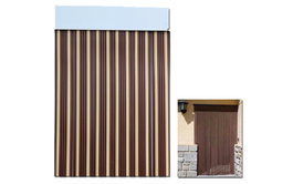 Cortina de puerta Cinta Duero 120 x 210 marrón/beig 21280D