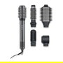 Severin SEV1744785035156 Cepillo de Peinado Iónico Multiestilizador 5 en 1 con Motor BLDC 1500 W y 5 Accesorios - Color Gris y Negro