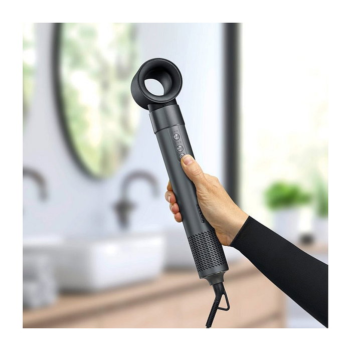 Severin SEV1744785035156 Cepillo de Peinado Iónico Multiestilizador 5 en 1 con Motor BLDC 1500 W y 5 Accesorios - Color Gris y Negro