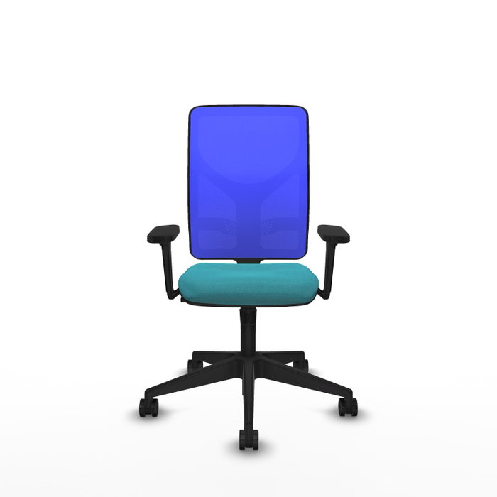 PIQUERAS Y CRESPO Silla de oficina Motilla con mecanismo Sincro en Turquesa y Azul PIQUERAS Y CRESPO Silla de oficina Motilla con mecanismo Sincro en Turquesa y Azul