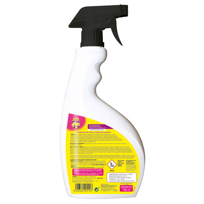 Flower Insecticida antihormigas Atomic LU, pistola pulverizadora, 750 ml Flower Insecticida antihormigas Atomic LU, pistola pulverizadora, 750 ml