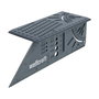 Wolfcraft Ángulo de Sesgo 3d Profesional Plástico Gris
