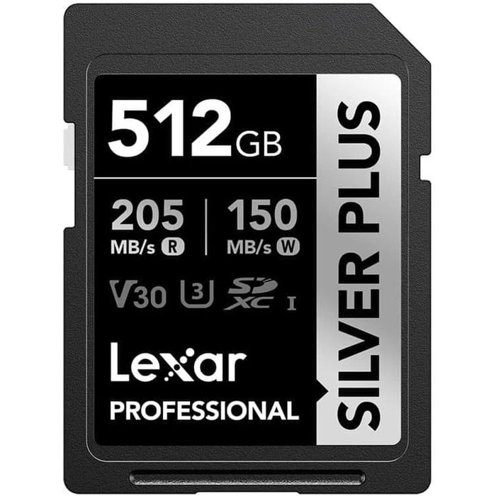 Lexar Professional SILVER PLUS 512 GB SDXC UHS-I