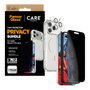 PanzerGlass Care by Protector de Pantalla Privacidad 3 en 1 para iPhone 17 Pro Max, Aplicación en Seco, Vidrio Templado Anti-Rayones y Golpes