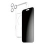 PanzerGlass Care by Protector de Pantalla Privacidad 3 en 1 para iPhone 17 Pro Max, Aplicación en Seco, Vidrio Templado Anti-Rayones y Golpes