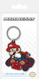 Pyramid International Llavero Mario Kart Drift caucho 6 cm