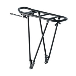 Racktime Portabulto Trasero FOLDIT 2.0 Ajustable en Altura para Bicis 24" a 29" - Compatible SNAPIT 2.0, Aluminio, 25 kg