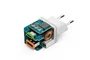 Hama Cargador USB Rápido Doble Puerto 30W PD QC 3.0 Blanco Compacto (00201992) - Smartphone, Tablet, AirPods, Universal