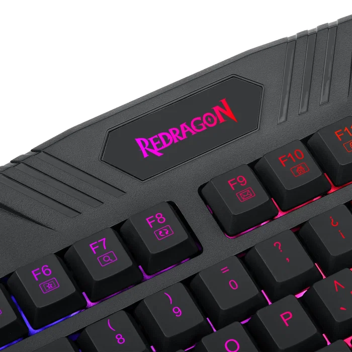 Redragon Harpe Pro Teclado Mecánico Gaming RGB Español España Negro