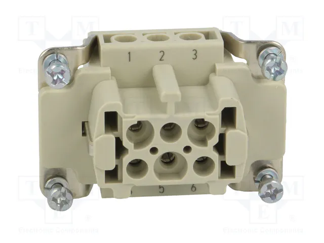 HARTING Han® Ex Plantilla de contacto hembra 6+PE