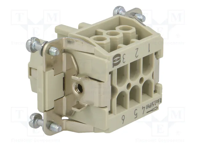 HARTING Han® Ex Plantilla de contacto hembra 6+PE