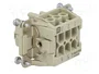 HARTING Han® Ex Plantilla de contacto hembra 6+PE