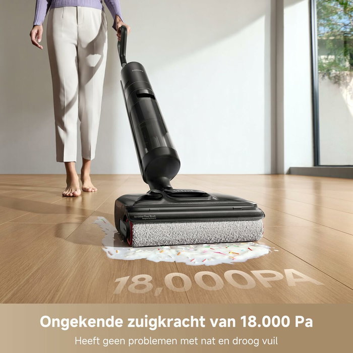 Dreame H12 Pro FlexReach Aspiradora escoba con 18.000 Pa y secado con aire caliente Dreame H12 Pro FlexReach Aspiradora escoba con 18.000 Pa y secado con aire caliente