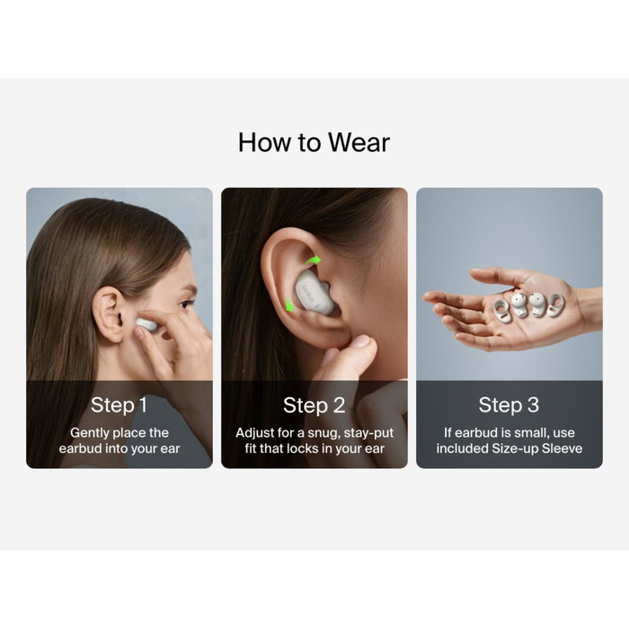 Belkin Soundform Anywhere True Wireless In-Ear Cream AUC014HQCR