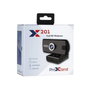Proxtend X201 Webcam Full HD 3 MP Negro Plata