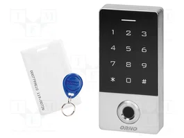 ORNO Cerradura de combinación RFID con lector de huellas digitales e IP68