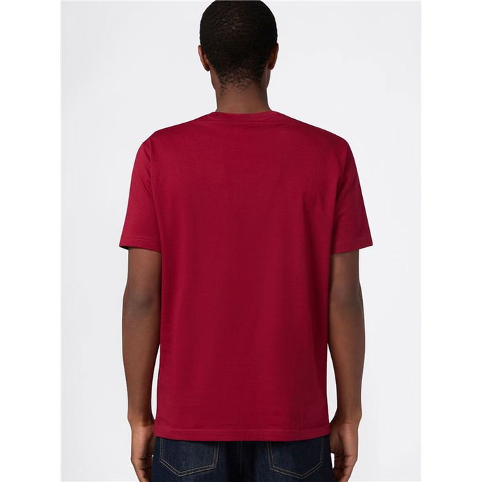 Camiseta de Manga Corta Hombre Champion Graphic Shop Rojo Oscuro L