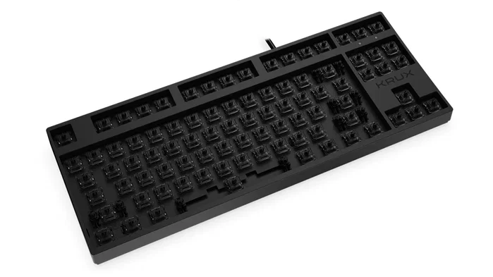 Krux Atax PRO RGB Pudding Outemu Black Negro Krux Atax PRO RGB Pudding Outemu Black Negro