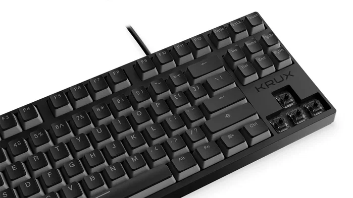 Krux Atax PRO RGB Pudding Outemu Black Negro Krux Atax PRO RGB Pudding Outemu Black Negro