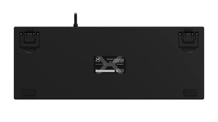 Krux Atax PRO RGB Pudding Outemu Black Negro Krux Atax PRO RGB Pudding Outemu Black Negro