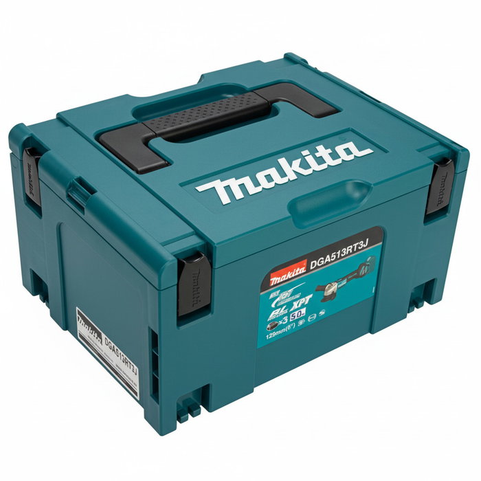 Makita DGA513RT3J Akku-Winkelschleifer Amoladora Angular