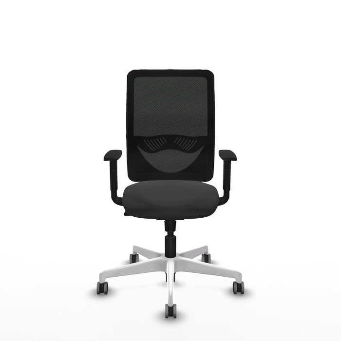 PIQUERAS Y CRESPO Silla de oficina Zulema Gris oscuro y Negro con mecanismo Sincro PIQUERAS Y CRESPO Silla de oficina Zulema Gris oscuro y Negro con mecanismo Sincro