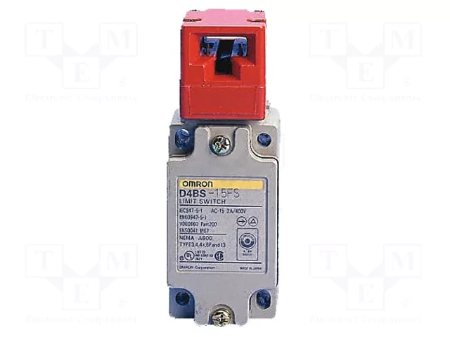 OMRON D4BS-15FS Interruptor de seguridad a llave NC + NA OMRON D4BS-15FS Interruptor de seguridad a llave NC + NA