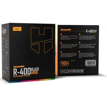 Nox Hummer R-400 Ventilador con Disipador ARGB 12cm