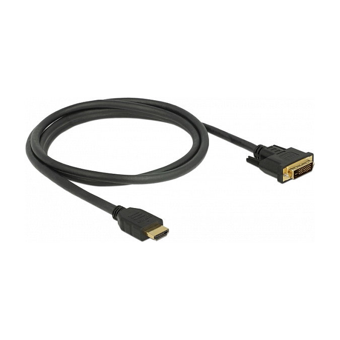 DeLOCK 85653 Cable Adaptador de Vídeo HDMI a DVI Bidireccional 1,5 m