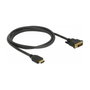 DeLOCK 85653 Cable Adaptador de Vídeo HDMI a DVI Bidireccional 1,5 m