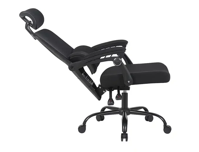 Q-connect Silla Direccion Reggio Malla Altura Max 1300 mm Profundidad 480 mm Ruedas Premium Color Negro