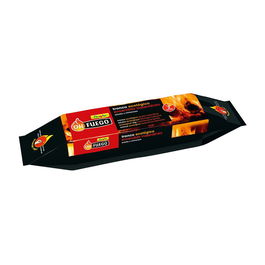 Flower Tronco Ecológico para Estufas y Chimeneas, Llama por 2 Horas