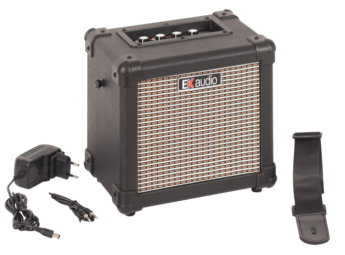 Amplificador Acústico Portátil de 10 W Ek Ag10A Amplificador Acústico Portátil de 10 W Ek Ag10A