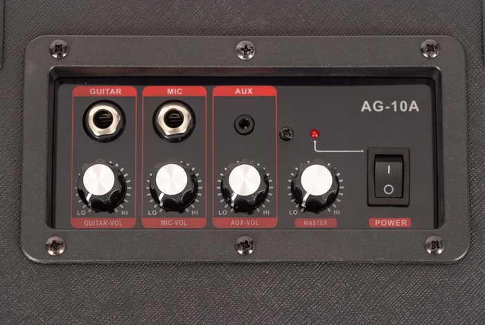 Amplificador Acústico Portátil de 10 W Ek Ag10A Amplificador Acústico Portátil de 10 W Ek Ag10A